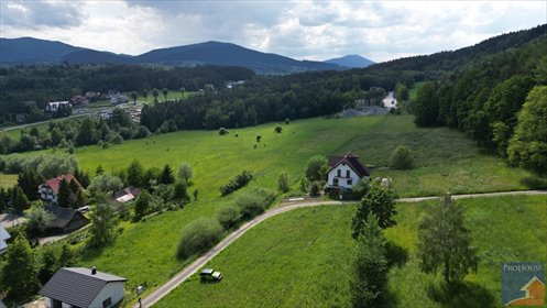 Działka 1769 m² z mediami i planem zagospodarowania działka Limanowa