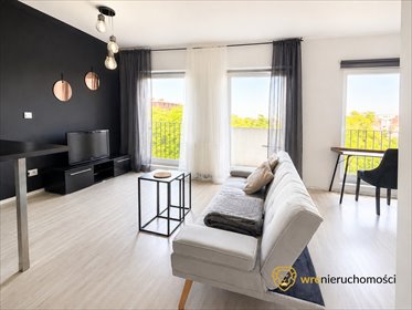 Nowoczesne studio z balkonem w prestiżowej inwestycji Kurkowa 14. mieszkanie Wrocław, Śródmieście, Kurkowa