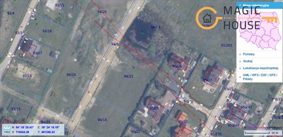 działka na sprzedaż 2000m2 działka Przyjaźń, Przyjemna