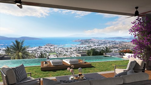 Luksowne wille z prywatnym basenem i widokiem na morze dom Bodrum, Merkez, Bodrum, Muğla