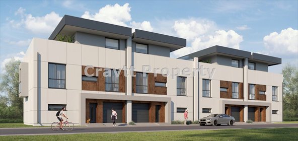 Nowoczesny segment 138 m2 w Wawerze, gotowy do aranżacji dom Warszawa, Wawer