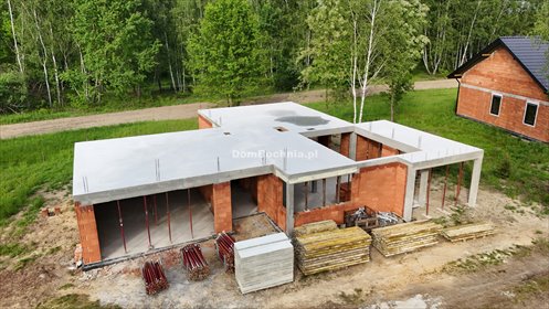 Nowoczesny dom z dużym garażem w Dąbrówce, 167m2 dom Dąbrówka