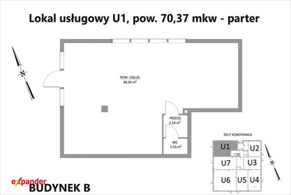 Lokal użytkowy 70m2 z miejscami postojowymi, bez PCC lokal użytkowy Wrocław, Syryjska
