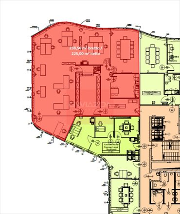lokal użytkowy na wynajem 225m2 lokal użytkowy Warszawa, Mokotów