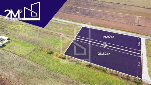 działka na sprzedaż 1997m2 działka Boguchwała, Niechobrz