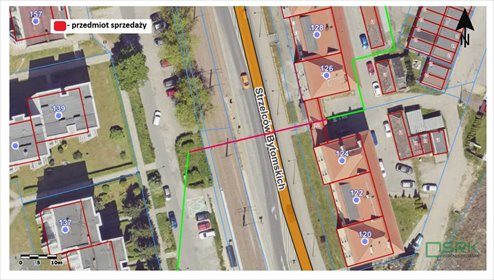 działka na sprzedaż 25m2 działka Bytom, Strzelców Bytomskich
