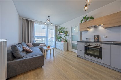 Polecam 2-pokojowe mieszkanie 33,2 m² z balkonem i miejscem postojowym mieszkanie Gdańsk, Jasień, Potęgowska
