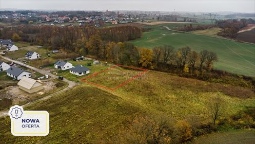 działka na sprzedaż 1407m2 działka Nowina