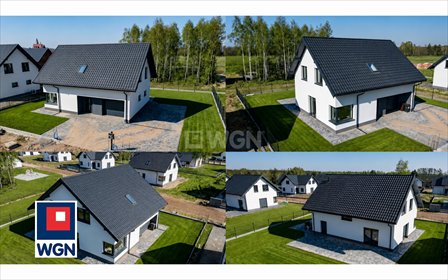 Na sprzedaż nowoczesny dom 134 m² z garażem w Rzochowie dom Rzochów, Rzochów, Letniego Poranka