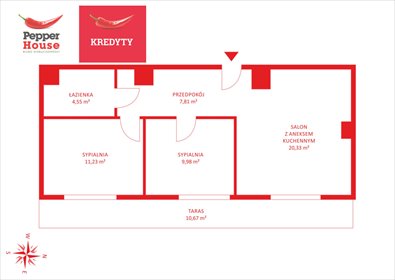 mieszkanie na sprzedaż 54m2 mieszkanie Gdańsk, Zaspa, Leszczyńskich