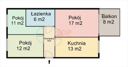 mieszkanie na wynajem 68m2 mieszkanie Wrocław, Krzyki, Jagodno, Buforowa
