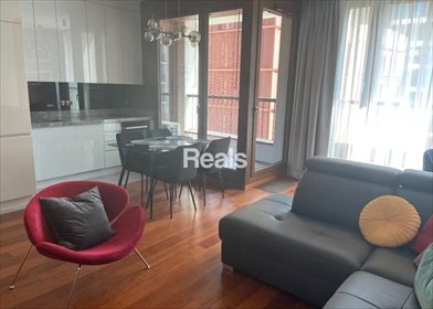 Luksusowy apartament 50 m² z widokiem na plac w Browarach mieszkanie Warszawa, Krochmalna
