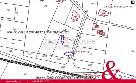 działka na sprzedaż 1134m2 działka Gdynia, Chwarzno-Wiczlino, Chwarznieńska