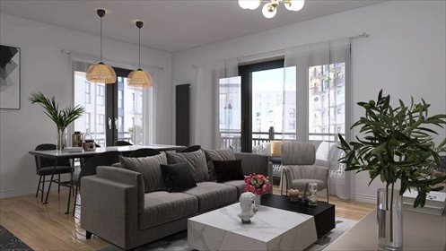 mieszkanie na sprzedaż 60m2 mieszkanie Łódź, Łódź-Polesie, Marcina Kasprzaka