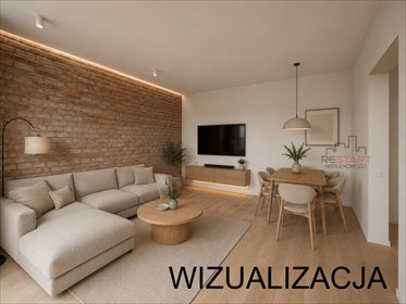 Dwupokojowe mieszkanie z balkonem i możliwością zakupu sąsiedniego lokalu mieszkanie Żyrardów
