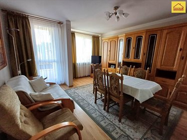 Umeblowane 3-pokojowe mieszkanie z balkonem i piwnicą mieszkanie Wodzisław Śląski