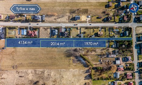 działka na sprzedaż 1970m2 działka Sobuczyna, Konwaliowa