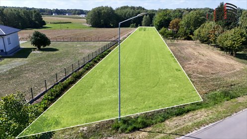 Na sprzedaż działka 2731 m² w Motyczu z mediami i planem zabudowy działka Motycz