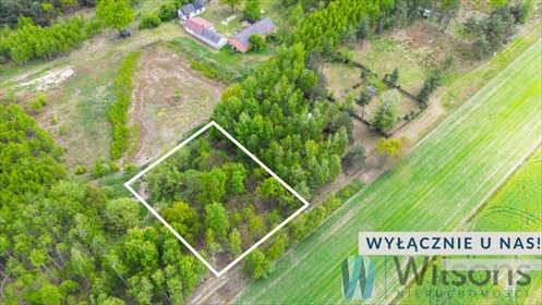 działka na sprzedaż 1481m2 działka Jasienica, Jagodowa