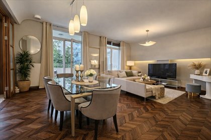 Luksusowy apartament 116 m² z basenem i garażem mieszkanie Warszawa, Mokotów, Dolny Mokotów, Ludowa