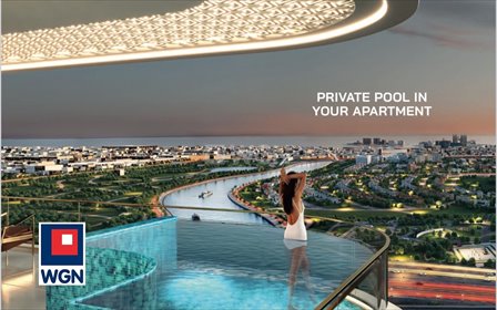 Nowoczesny apartament 2 sypialnie w Dubaju, pełne umeblowanie mieszkanie Business Bay, Business Bay