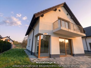 Nowoczesny dom 104 m² z ogrodem, bez PCC - polecam! dom Rączna, Krakowska