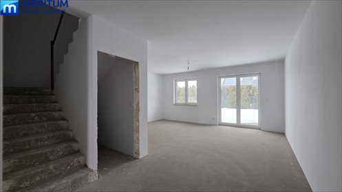 Segment w stanie deweloperskim, 123 m2, ogrzewanie podłogowe dom Bieniewice