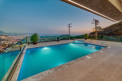 Luksusowy dom z basenem i systemem inteligentnym dom Antalya, Tepe, Alanya, Antalya