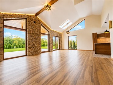 Dom wolnostojący 190 m² - nowoczesny, z ogrodem i garażem dom Słomczyn