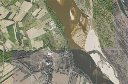 Działka 1753 m² z mediami (prąd, woda, gaz) w Kępie Oborskiej działka Kępa Oborska