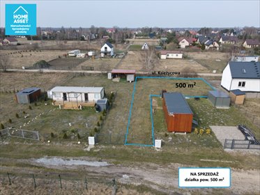 Działka 500 m² z WZ na dom 120 m², 3 km od morza działka Karwieńskie Błoto Pierwsze, Sławoszynko