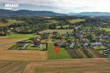 Zapraszam do zakupu działki 1124 m² w Pisarzowicach z widokiem na góry działka Pisarzowice, Konwaliowa