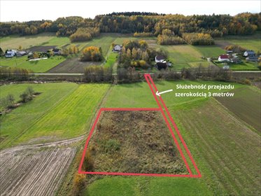 działka na sprzedaż 2300m2 działka Ołpiny