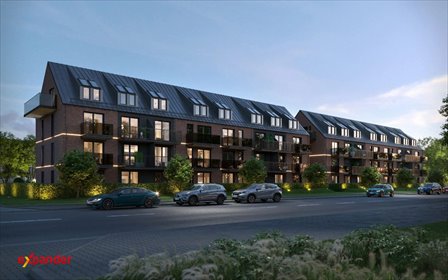 Polecam nowoczesny 2-pokojowy apartament z ogródkami 46,59 m² mieszkanie Wrocław, Gaj, Świeradowska