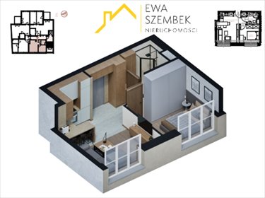 Kraków, Krowodrza, 32 m² - nowoczesne mieszkanie zapraszam mieszkanie Kraków, Krowodrza, Łobzów