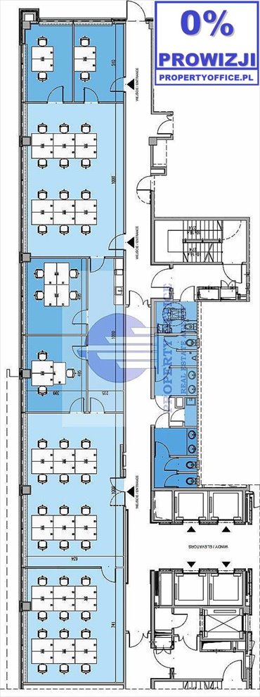 lokal użytkowy na wynajem 278m2 lokal użytkowy Warszawa, Mokotów, Marynarska