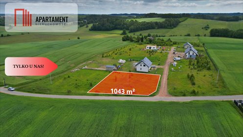 Sprzedam działkę 1043 m² z mediami i warunkami zabudowy działka Zęblewo