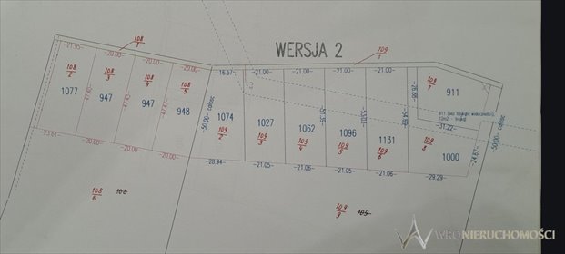 działka na sprzedaż 911m2 działka Borowa