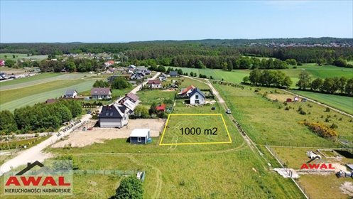 działka na sprzedaż 1000m2 działka Domatowo