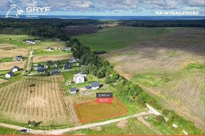Działka 1149 m² blisko morza w Wytownie - zapraszam działka Wytowno