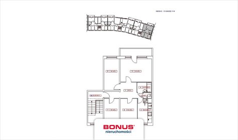 Przestronne 4-pokojowe mieszkanie z dużym balkonem (63,6 m²) mieszkanie Szczecin, Os. Słoneczne, Aleksandra Kostki Napierskiego