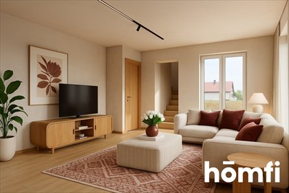 Komfortowy dom bliźniak z własną aranżacją, 96 m2, Pogwizdów dom Rzeszów, Pogwizdów Nowy, Myśliwska