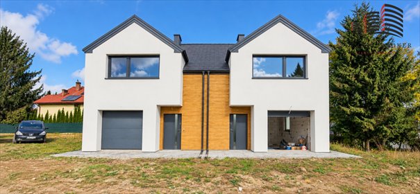 Nowoczesny bliźniak 123 m² z garażem, ogródkiem, zapraszam dom Świdnik, Krępiec, Spokojna