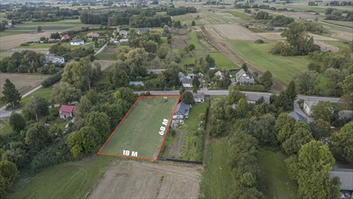 Działka 1200m2 pod nowoczesną stodołę z MPZP, prąd, blisko Lublina działka Żurawniki