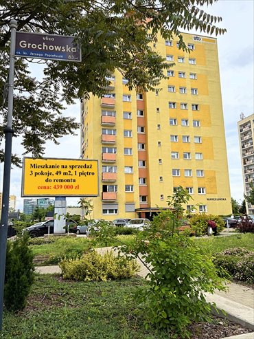 mieszkanie na sprzedaż 49m2 mieszkanie Poznań, Grunwald, Marcelińska
