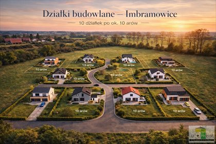 działka na sprzedaż 1000m2 działka Imbramowice
