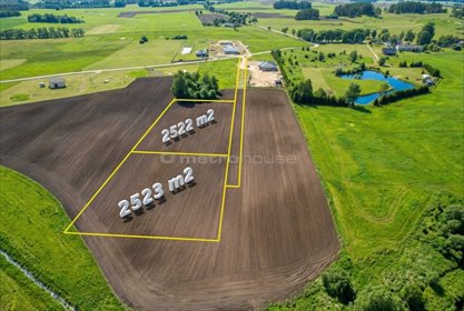 Działki budowlane Krupin 2522 m² z warunkami zabudowy zapraszam działka Krupin