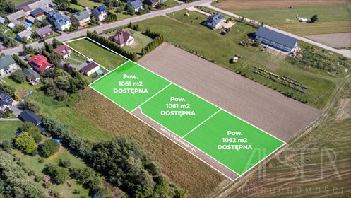 Działki pod zabudowę jednorodzinną - Trzcianka 1061 m² działka Trzcianka