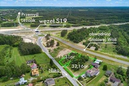 Działka budowlana na sprzedaż Wolina, Nisko 5 000m2 Foto 1