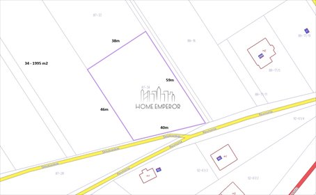 Działka 2112 m² z mediami, las i zabudowa w Józefowie działka Józefów, Reymonta